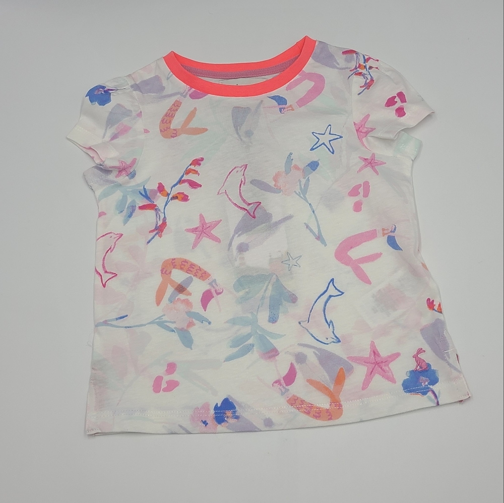 NEW Joules girls' mermaid tee size 3